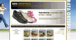Desktop Screenshot of bataortopedija.com